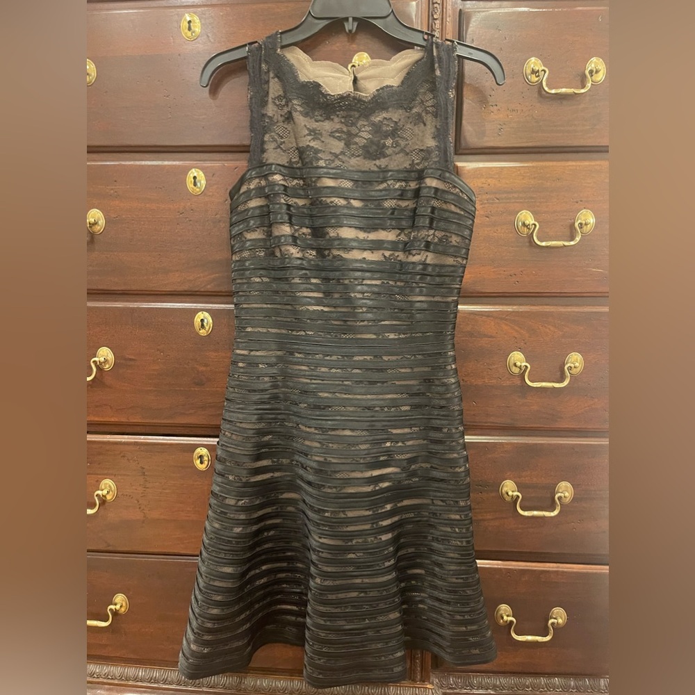 Black Lace Cocktail Dress